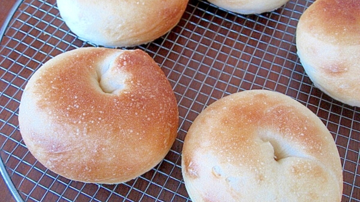 ホシノ天然酵母のベーグル レシピ 作り方 By うらでん 楽天レシピ